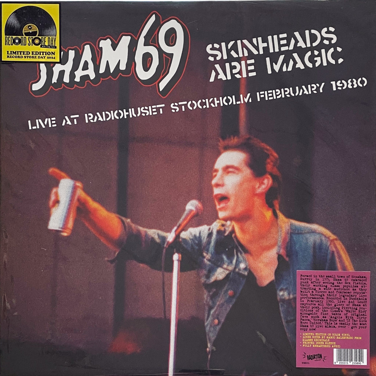 Sham 69: Skinheads Are Magic - Live in Stockholm 02/02/1980 12