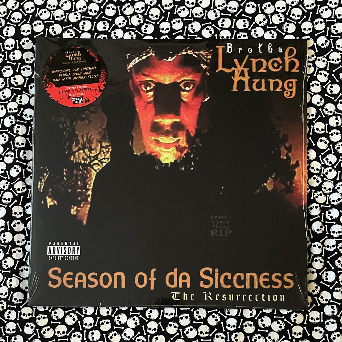 Brotha Lynch Hung Season popular Of Da Siccness Color Vinyl Sealed LP Album