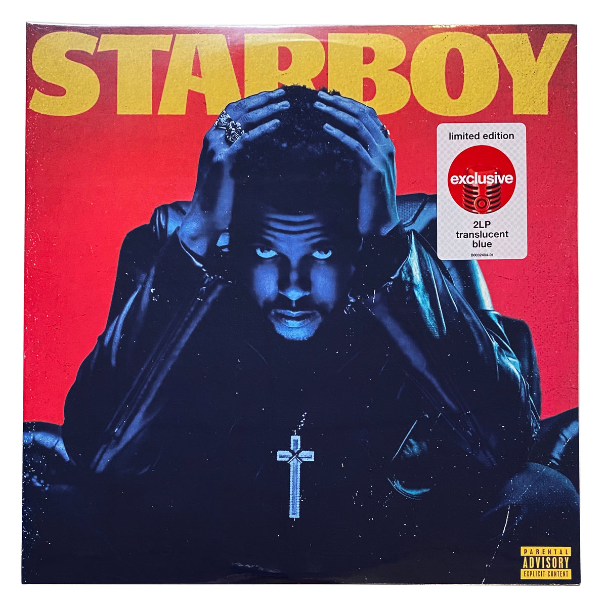 The Weeknd Starboy Limited Edition 2XLP Vinyl Translucent Blue