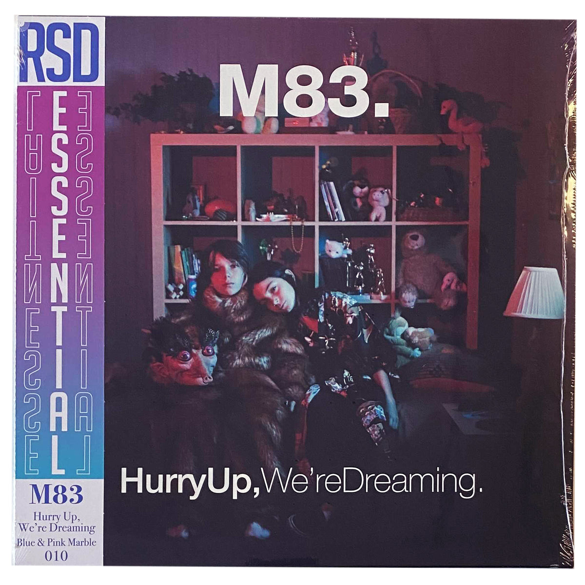 M83 HURRY UP WE'RE outlet DREAMING LIMITED BLUE & PINK MARBLE VINYL NEW RSD ESSENTIAL