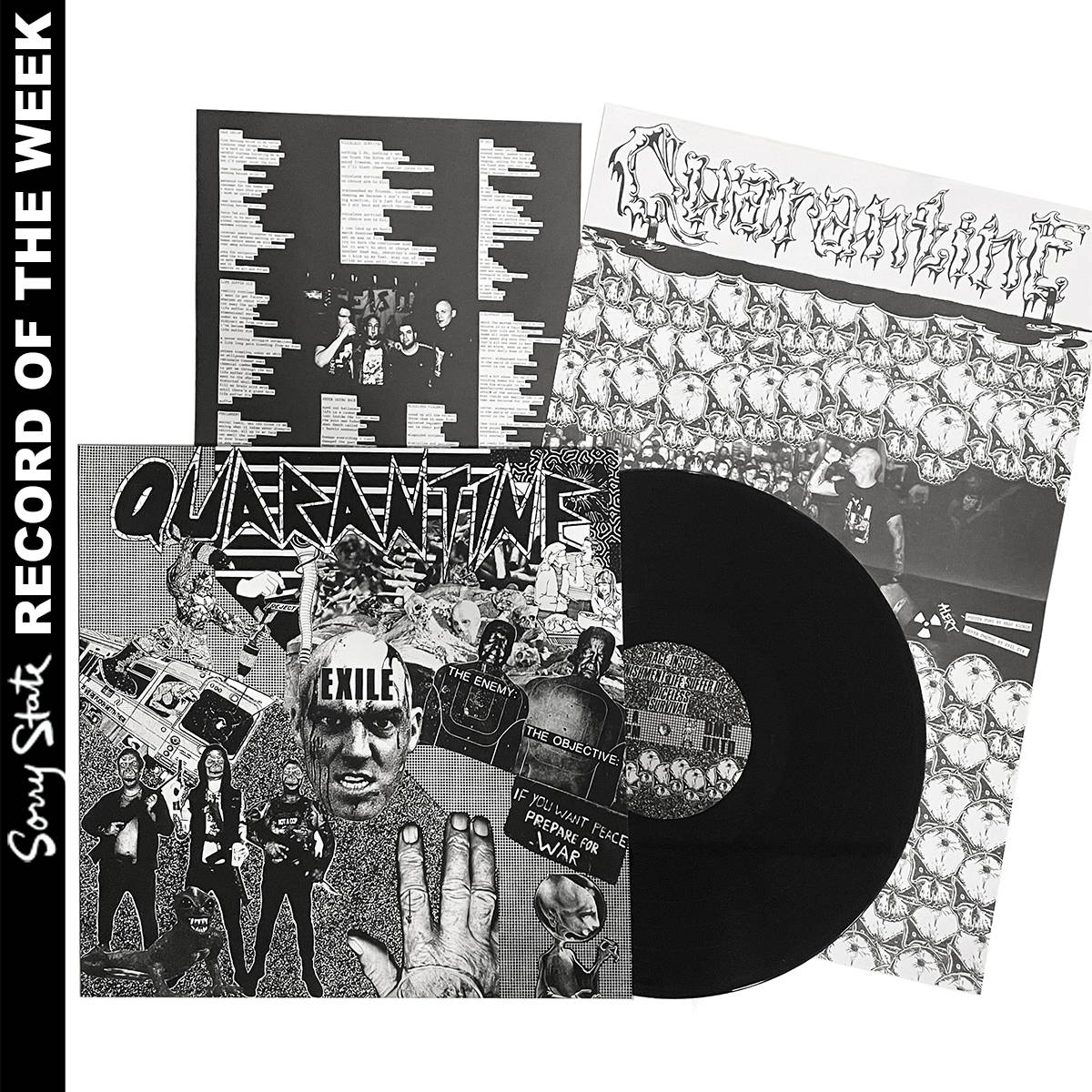 Record of the Week: Quarantine: Exile LP – Sorry State Records