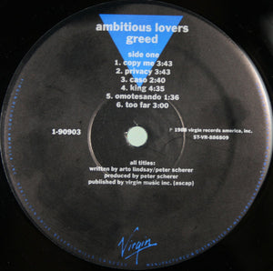 Ambitious Lovers: Greed 12"