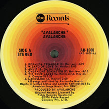 Avalanche: S/T 12"