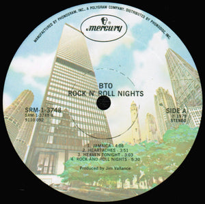 Bachman-Turner Overdrive: Rock N' Roll Nights 12"