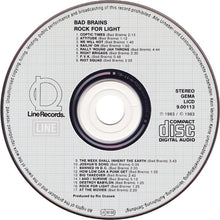 Bad Brains: Rock For Light CD