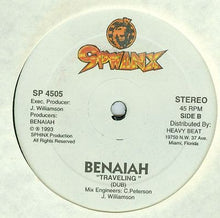 Benaiah: Traveling 12"