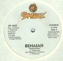 Benaiah: Traveling 12"