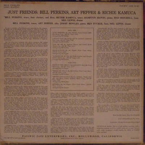 Bill Perkins, Art Pepper, Richie Kamuca: Just Friends 12"