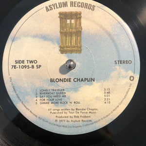 Blondie Chaplin: S/T 12"