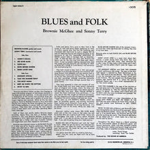 Sonny Terry & Brownie McGhee: Blues & Folk 12"