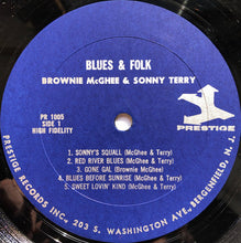 Sonny Terry & Brownie McGhee: Blues & Folk 12"