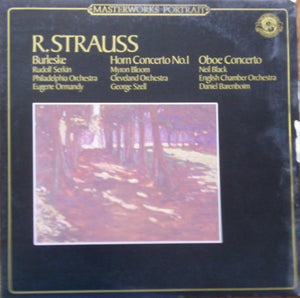 Richard Strauss: Burleske • Horn Concerto No. 1 • Oboe Concerto 12"