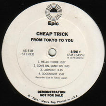 Cheap Trick: From Tokyo To You 12"