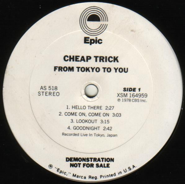 Cheap Trick: From Tokyo To You 12