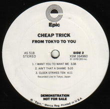 Cheap Trick: From Tokyo To You 12"