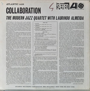 The Modern Jazz Quartet with Laurindo Almeida: Collaboration 12"