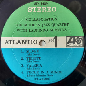 The Modern Jazz Quartet with Laurindo Almeida: Collaboration 12"