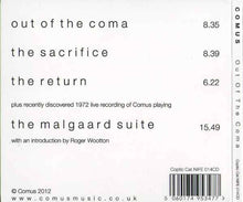 Comus: Out Of The Coma CD