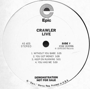 Crawler: Crawler Live 12"