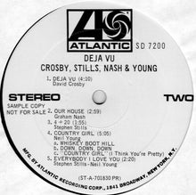 Crosby, Stills, Nash & Young: Déjà Vu 12"