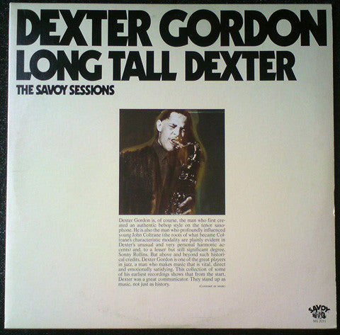 Dexter Gordon: Long Tall Dexter 2x12