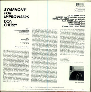 Don Cherry: Symphony For Improvisers 12"