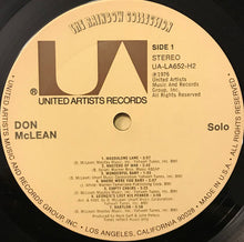 Don McLean: Solo 2x12"