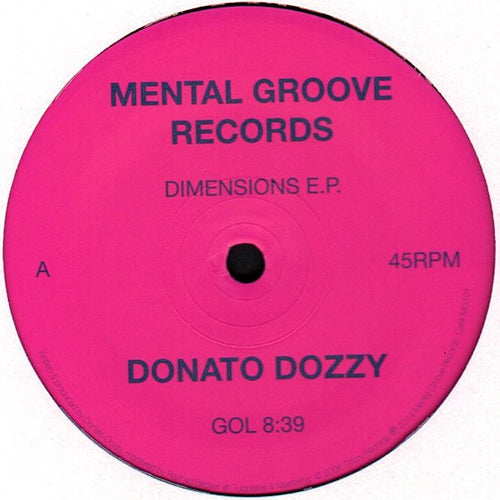 Donato Dozzy: Dimensions EP 12