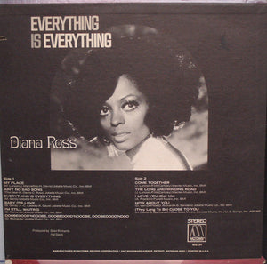 Diana Ross: Everything Is Everything 12"