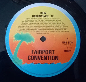 Fairport Convention: "Babbacombe" Lee 12"