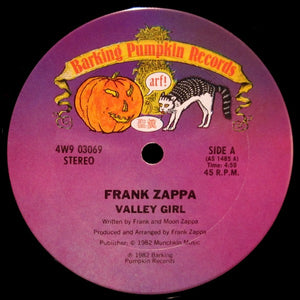 Frank Zappa: Valley Girl 12"