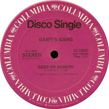 Gary's Gang: Keep On Dancin' / Do It At The Disco 12"