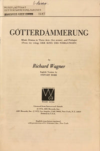 Richard Wagner - Süddeutsche Philharmonie: Gotterdammerung 12" box set