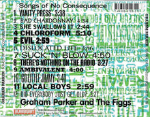 Graham Parker: Songs Of No Consequence CD