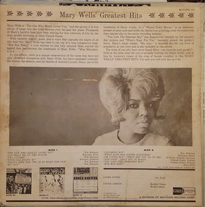 Mary Wells: Greatest Hits 12"