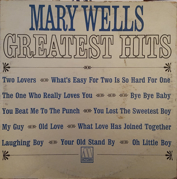 Mary Wells: Greatest Hits 12