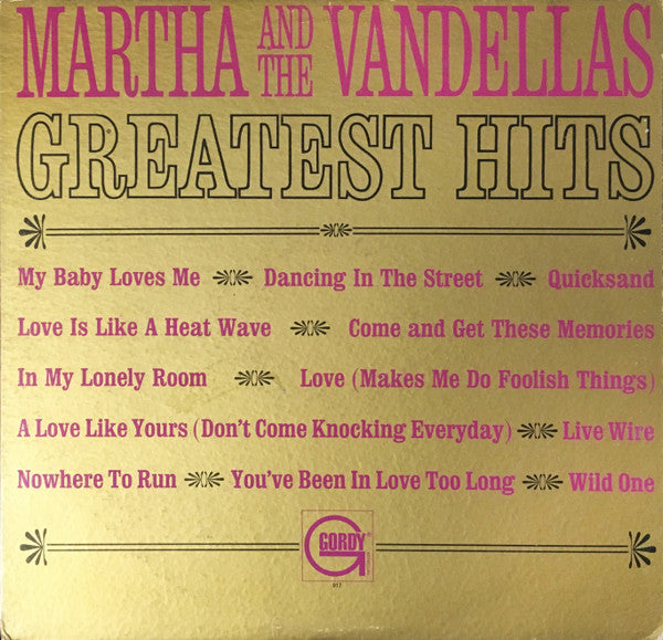 Martha Reeves & The Vandellas: Greatest Hits 12