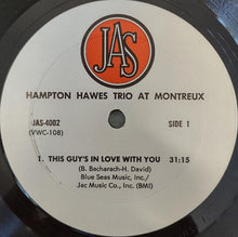 Hampton Hawes Trio: At Montreux 12"