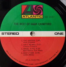 Hank Crawford: The Best Of Hank Crawford 12"