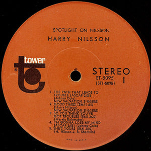 Harry Nilsson: Spotlight On Nilsson 12"