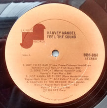 Harvey Mandel: Feel The Sound Of Harvey Mandel 12"