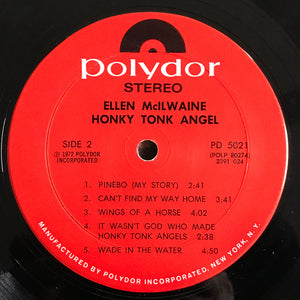 Ellen McIlwaine: Honky Tonk Angel 12"