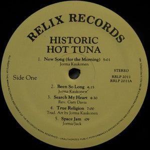 Hot Tuna: Historic 12"