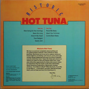 Hot Tuna: Historic 12"