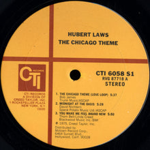 Hubert Laws: The Chicago Theme 12"