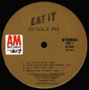 Humble Pie: Eat It 2x12"