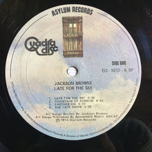 Jackson Browne: Late For The Sky 12"