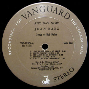 Joan Baez: Any Day Now 2x12"