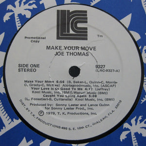 Joe Thomas: Make Your Move 12"