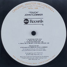 John Klemmer: Touch 12"